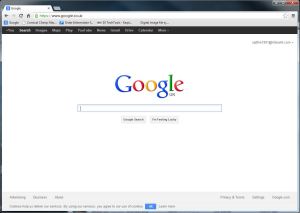 browser home page